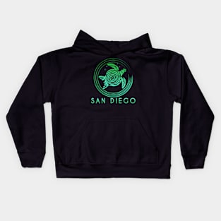 San Diego Tribal Turtle Kids Hoodie